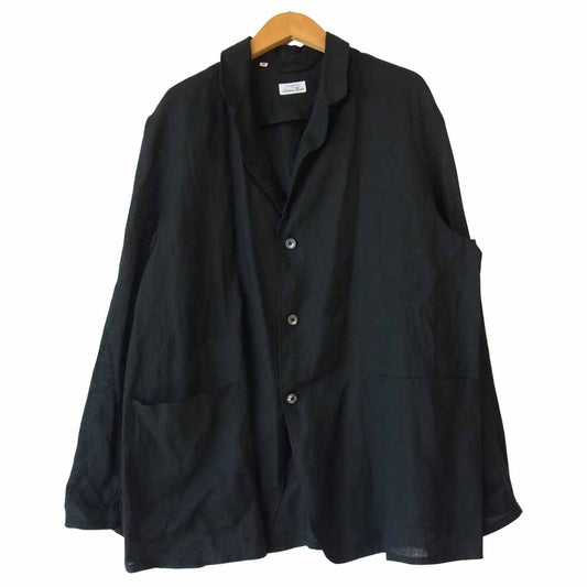 COMOLI コモリ R01-01001 × サルヴァトーレピッコロ Salvatore Piccolo テーラード ジャケット ブラック系 46【中古】