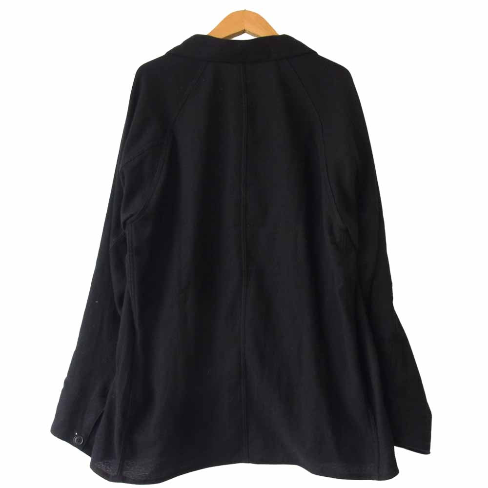 COMOLI コモリ 21SS T01-01028 カシミア和紙 ジャケット ブラック系【中古】