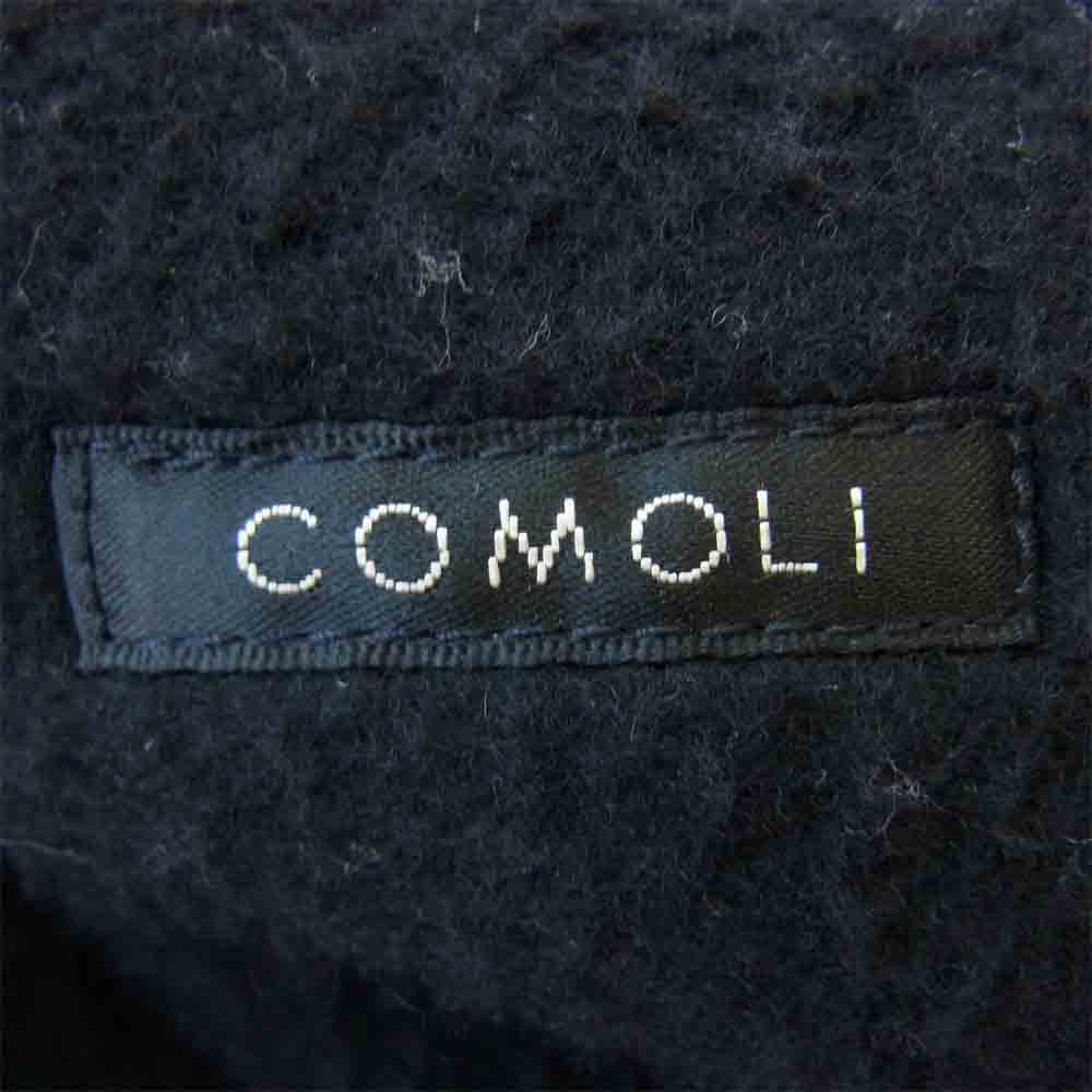 COMOLI コモリ 20AW S03-01007 ナイロン ショート ジャケット ブラック