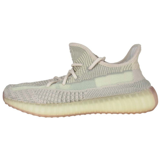 adidas アディダス FW3042 YEEZY BOOST 350 V2 イージーブースト シトリンリ ノン-フレクティブ ローカット スニーカー ベージュ系 26cm【中古】