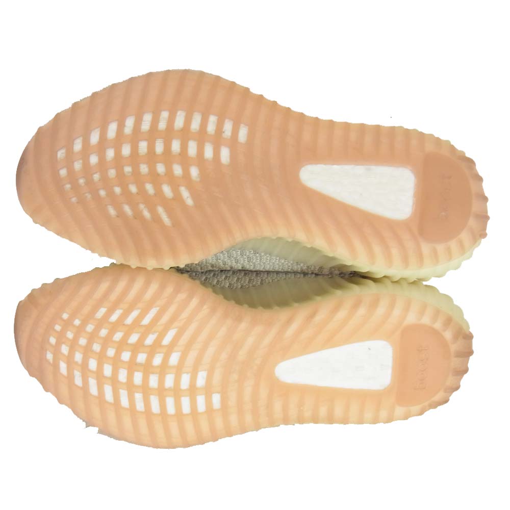 adidas アディダス FW3042 YEEZY BOOST 350 V2 イージーブースト シトリンリ ノン-フレクティブ ローカット スニーカー ベージュ系 26cm【中古】