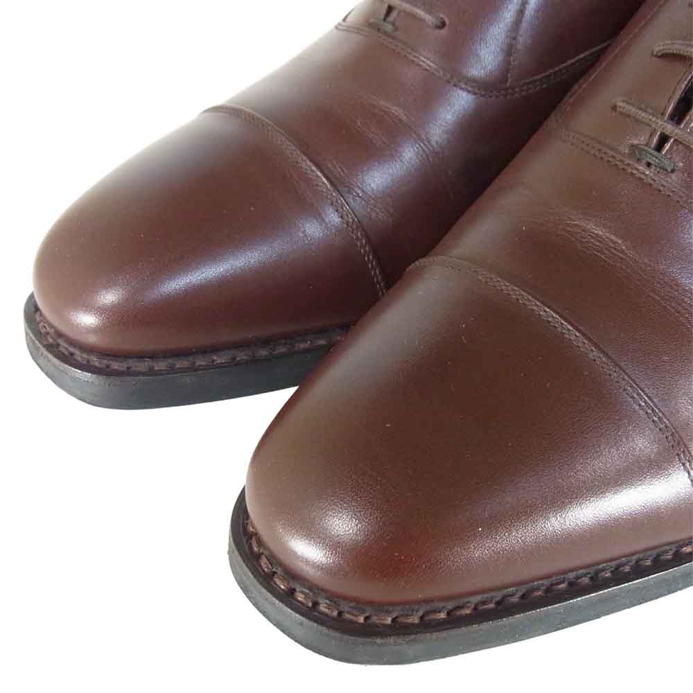 SCOTCH GRAIN スコッチグレイン 2726 シャインオアレイン3 ビジネスシューズ ダークブラウン系 25EEE【美品】【中古】