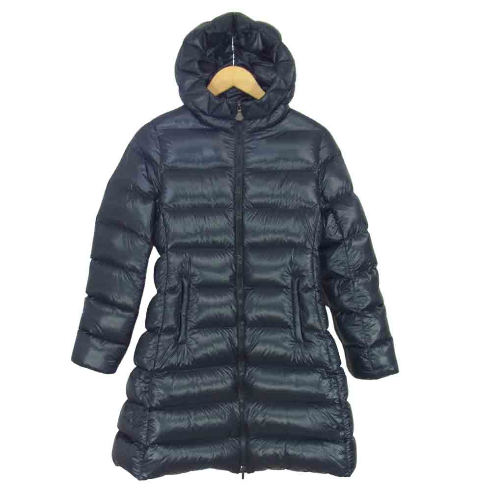 MONCLER モンクレール SUYEN スエイン ダウン コート ダークネイビー系 12anni 152cm【中古】