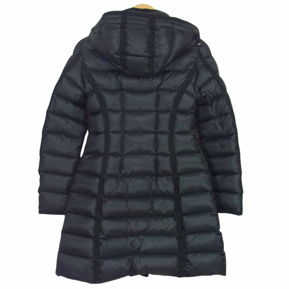 MONCLER モンクレール 国内正規品 HERMINE エルミンヌ ダウン コート ブラック系 (0)【美品】【中古】