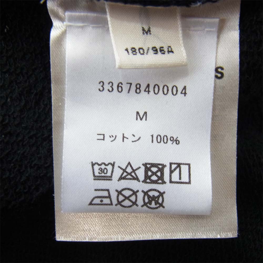 ACNE STUDIOS アクネストゥディオズ FN-MN-SWEA000036 Logo stamp Sweatshirt ロゴ スウェットシャツ パーカー ブラック系 M【中古】
