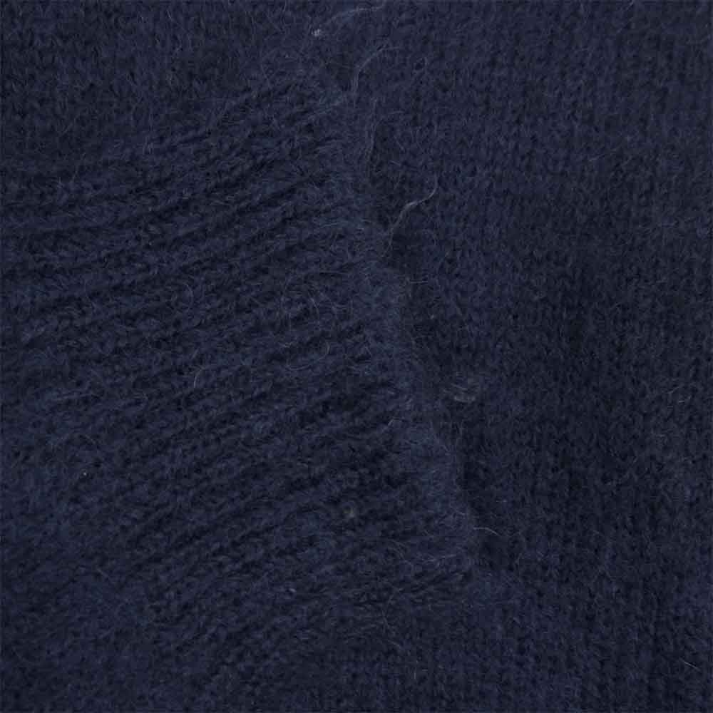 AURALEE オーラリー A6AP01KM KID MOHAIR KNIT キッド モヘア ニット ネイビー系 4【中古】