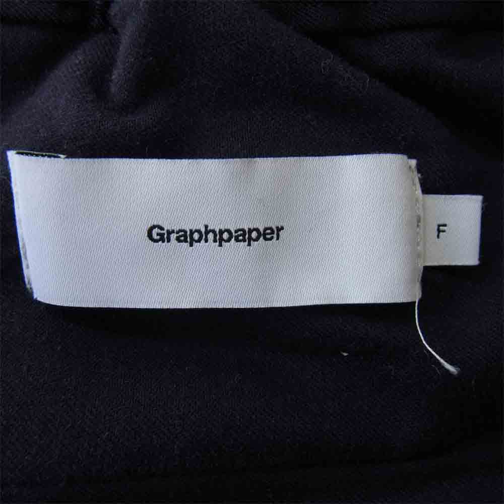 GRAPHPAPER グラフペーパー 19SS GM191-40013B Selvage Wool Cook Pants コックパンツ ダークネイビー系 F【中古】