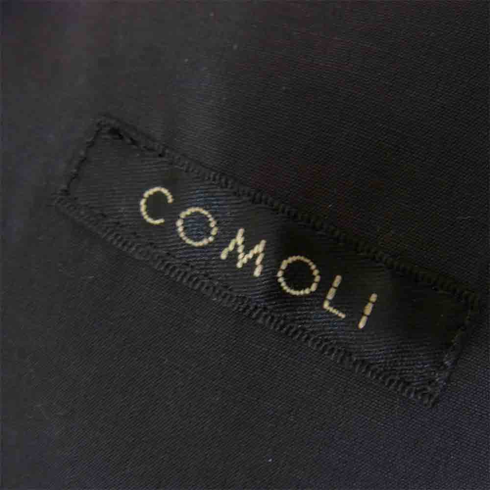 COMOLI コモリ 19SS P01-04001 バルカラーコート ステンカラーコート ブラック系 2【中古】