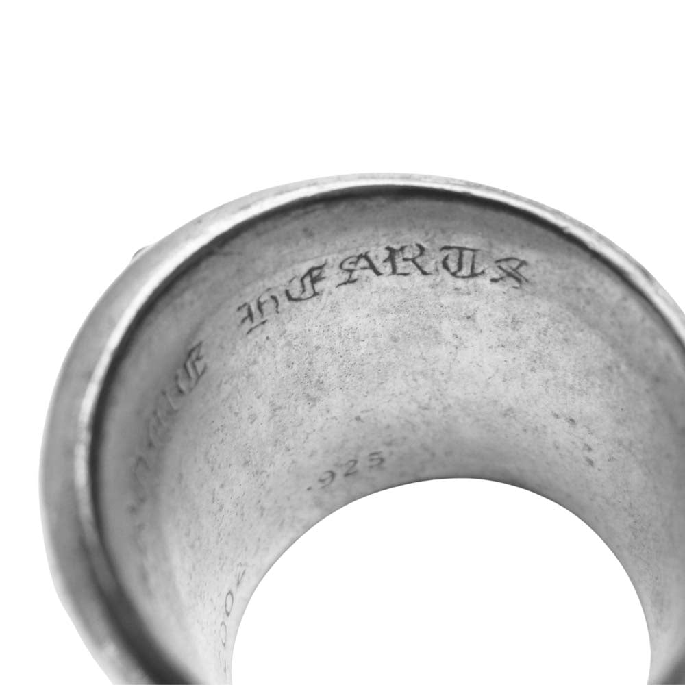 CHROME HEARTS クロムハーツ（原本無） クラシック オーバル クロス リング シルバー系 23号程度【中古】