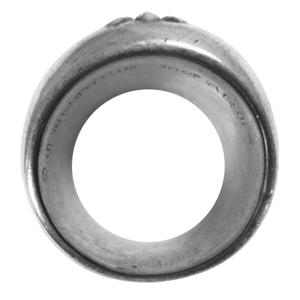 CHROME HEARTS クロムハーツ（原本無） クラシック オーバル クロス リング シルバー系 23号程度【中古】