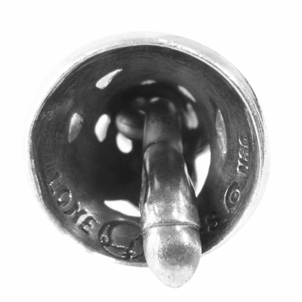 LONE ONES ロンワンズ 販売証明カード付属 Crane Bell Pendant クレーンベル ペンダント ミディアム シルバー系【中古】