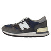 NEW BALANCE ニューバランス USA製 M990 ローカット スニーカー ネイビー系 28cm【中古】