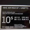 NIKE ナイキ DC4830-300 UNDEFEATED AIR MAX 97 アンディフィーテッド エアマックス US10.5 カーキ系 28.5cm【美品】【中古】