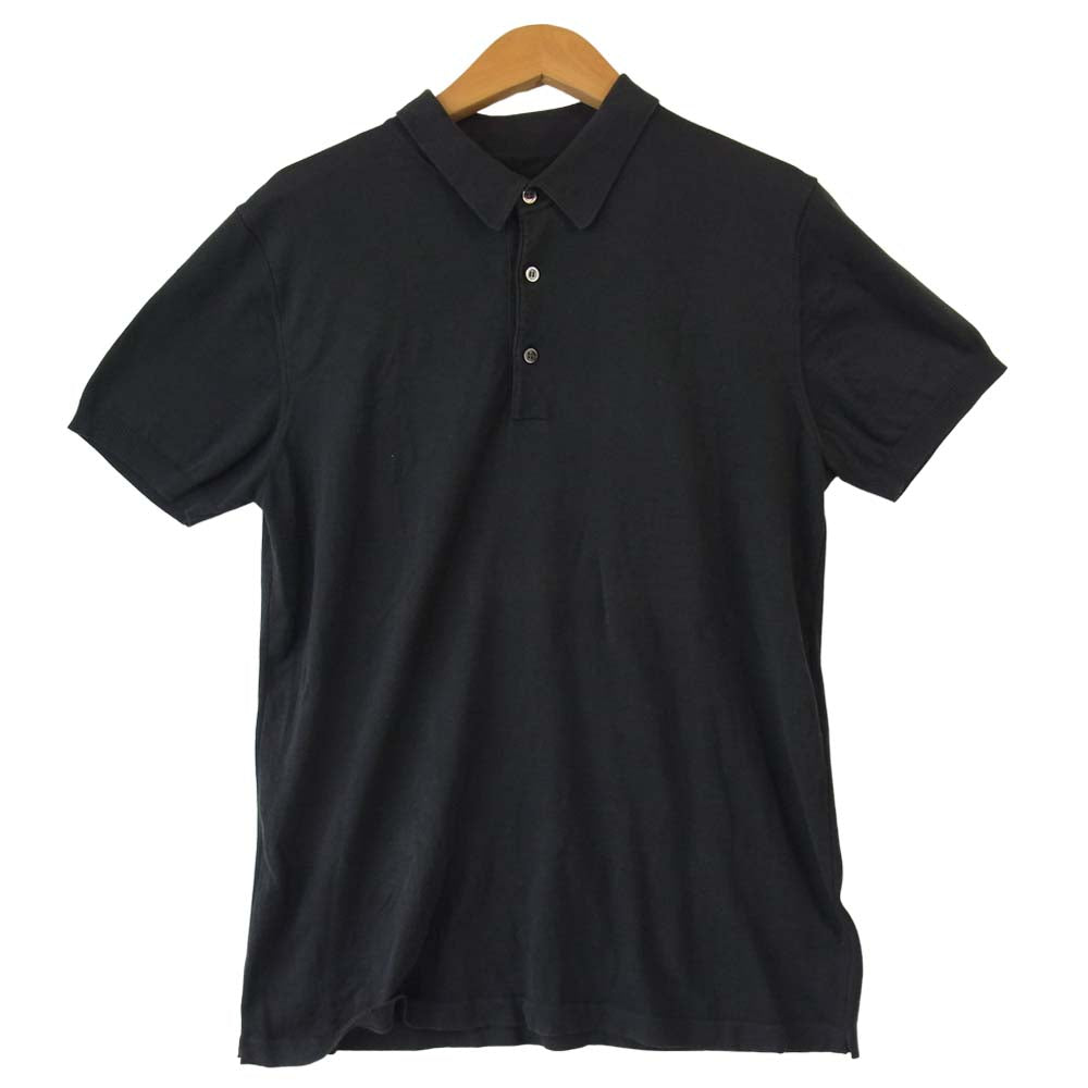 EEL イール E-13630 G45 POLO 半袖 ポロシャツ チャコール系 S【中古】