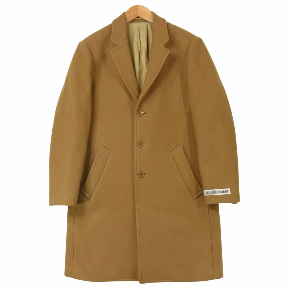ユニバーサルプロダクツ 133-60701 WOOL MELTON CHESTER COAT ウール メルトン チェスター コート ブラウン系 2【中古】