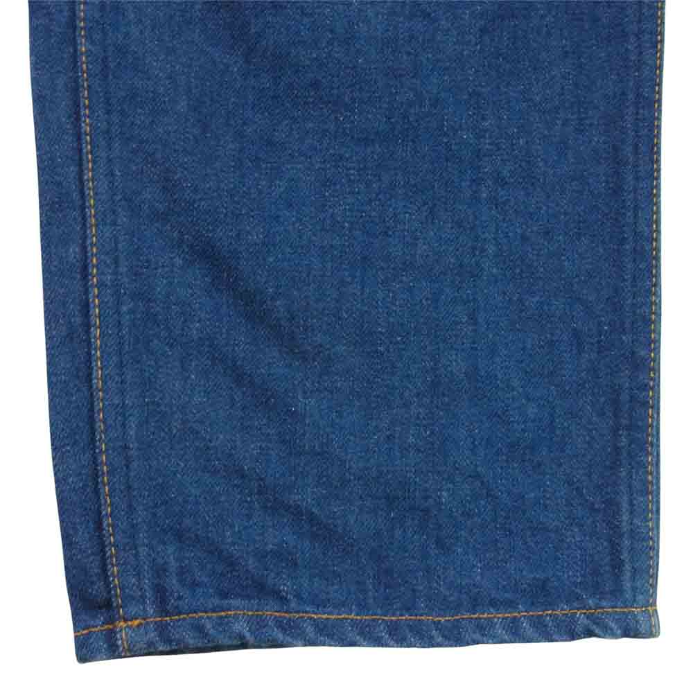 ウエストオーバーオールズ 17SWPT51A 801S STRAIGHT DENIM ONE WASH ワンウォッシュ ストレート デニム パンツ インディゴブルー系 W30【美品】【中古】