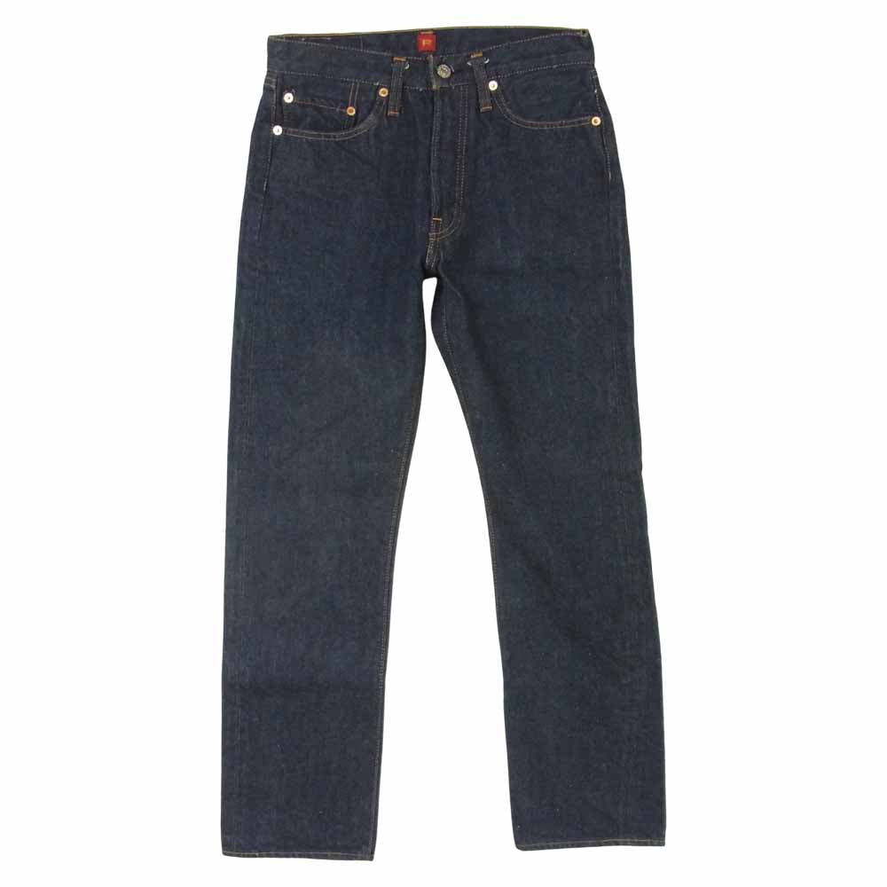 RESOLUTE リゾルト 710 66モデル リジット インディゴ デニム パンツ コットン 日本製 インディゴブルー系 29【中古】