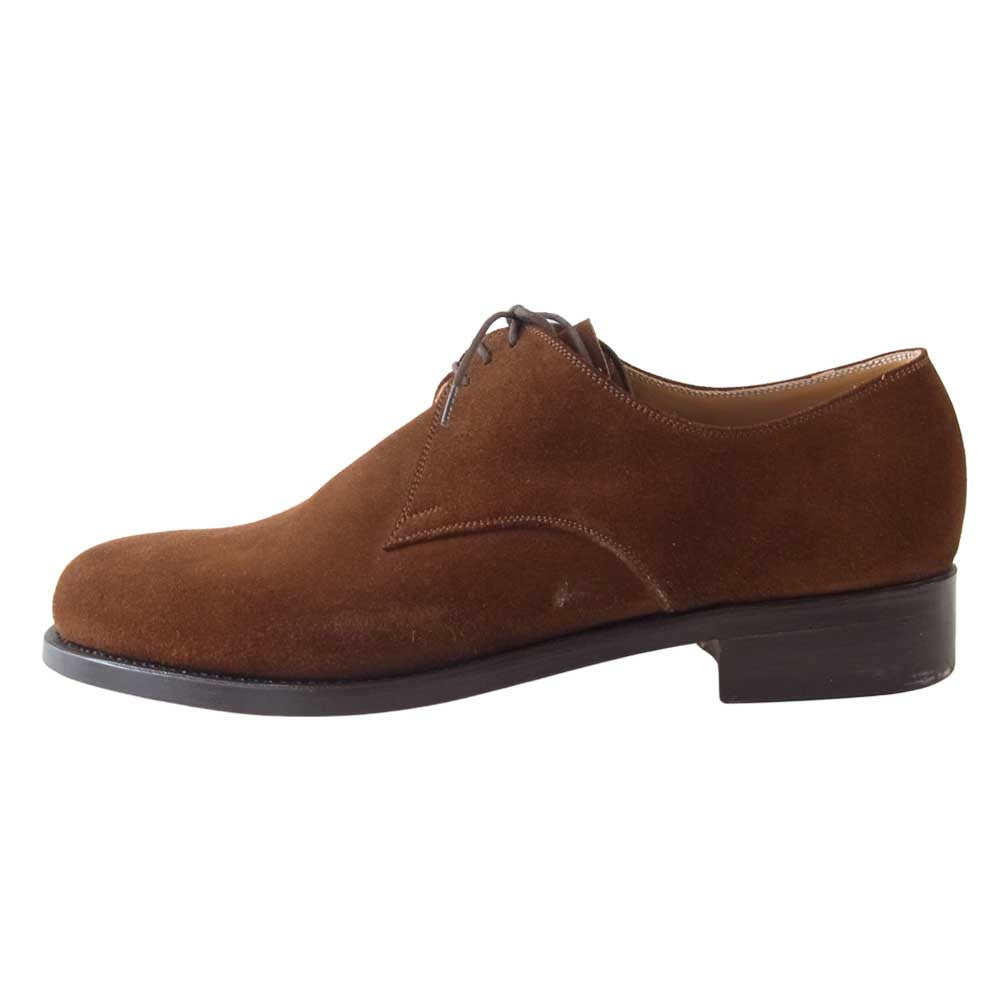 ヴァーシュ PLAIN TOE SUEDE プレーントゥ シューズ ブラウン スエード ブラウン系 41【新古品】【未使用】【中古】