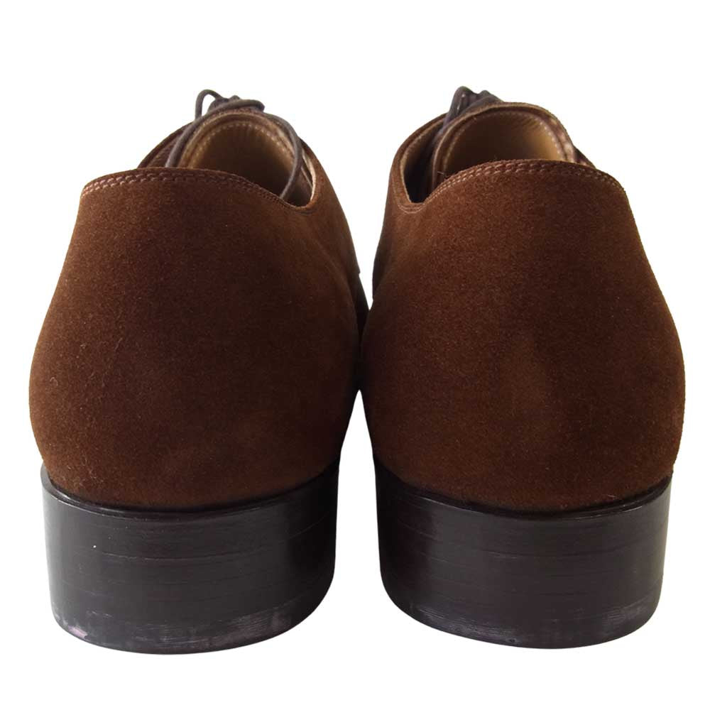 ヴァーシュ PLAIN TOE SUEDE プレーントゥ シューズ ブラウン スエード ブラウン系 41【新古品】【未使用】【中古】