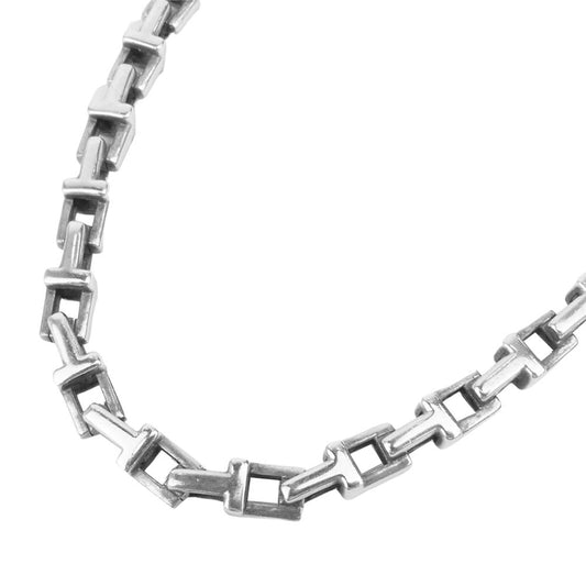 TIFFANY&Co. ティファニー 国内正規品 Tチェーン  ラージ ネックレス L シルバー系【中古】