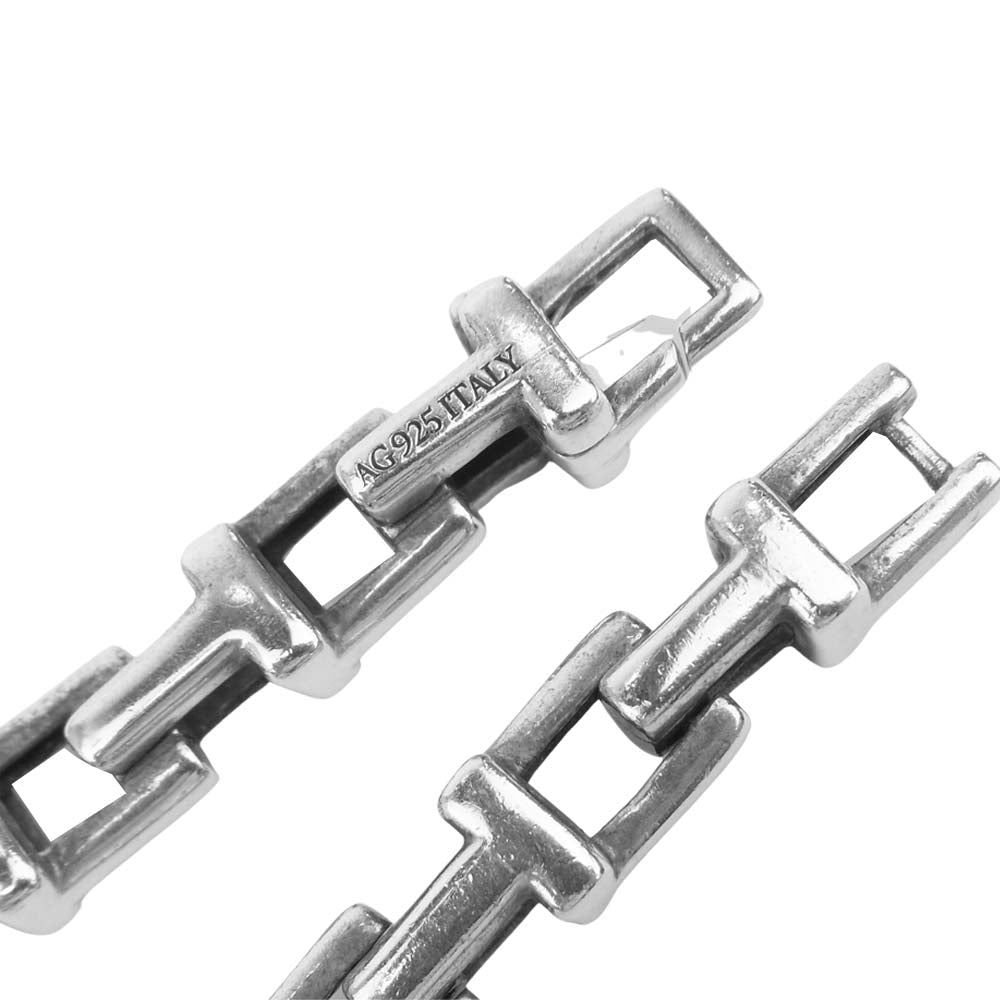 TIFFANY&Co. ティファニー 国内正規品 Tチェーン  ラージ ネックレス L シルバー系【中古】
