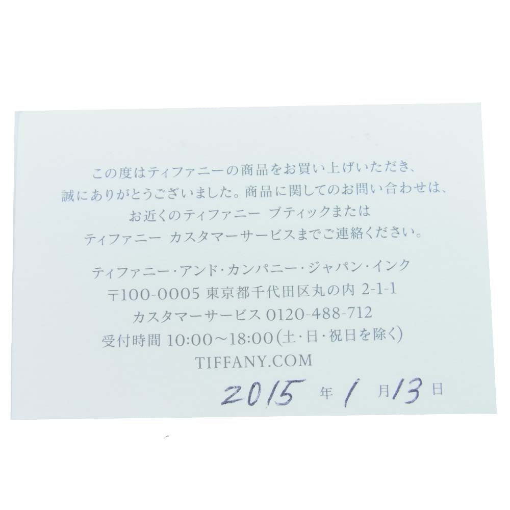 TIFFANY&Co. ティファニー 国内正規品 Tチェーン  ラージ ネックレス L シルバー系【中古】