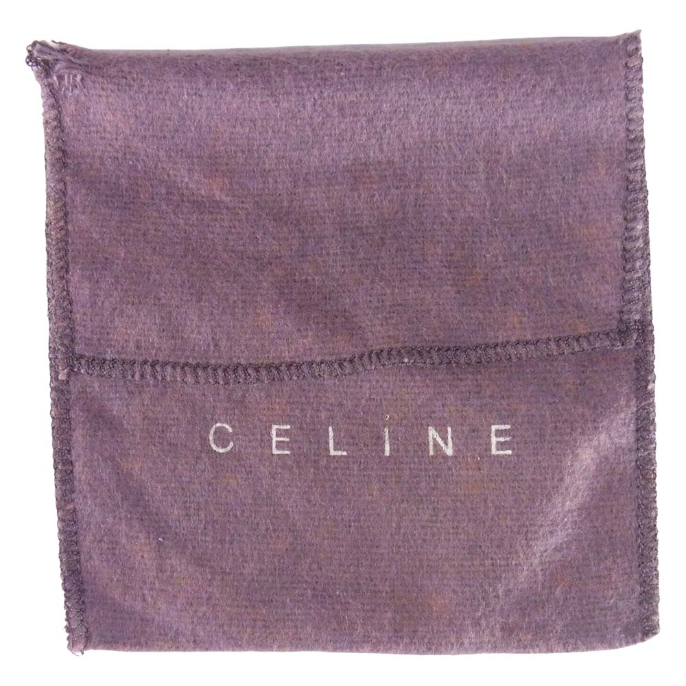 CELINE セリーヌ ホイッスル 笛 チャーム ホイッスルチャーム キーホルダー シルバー系【中古】