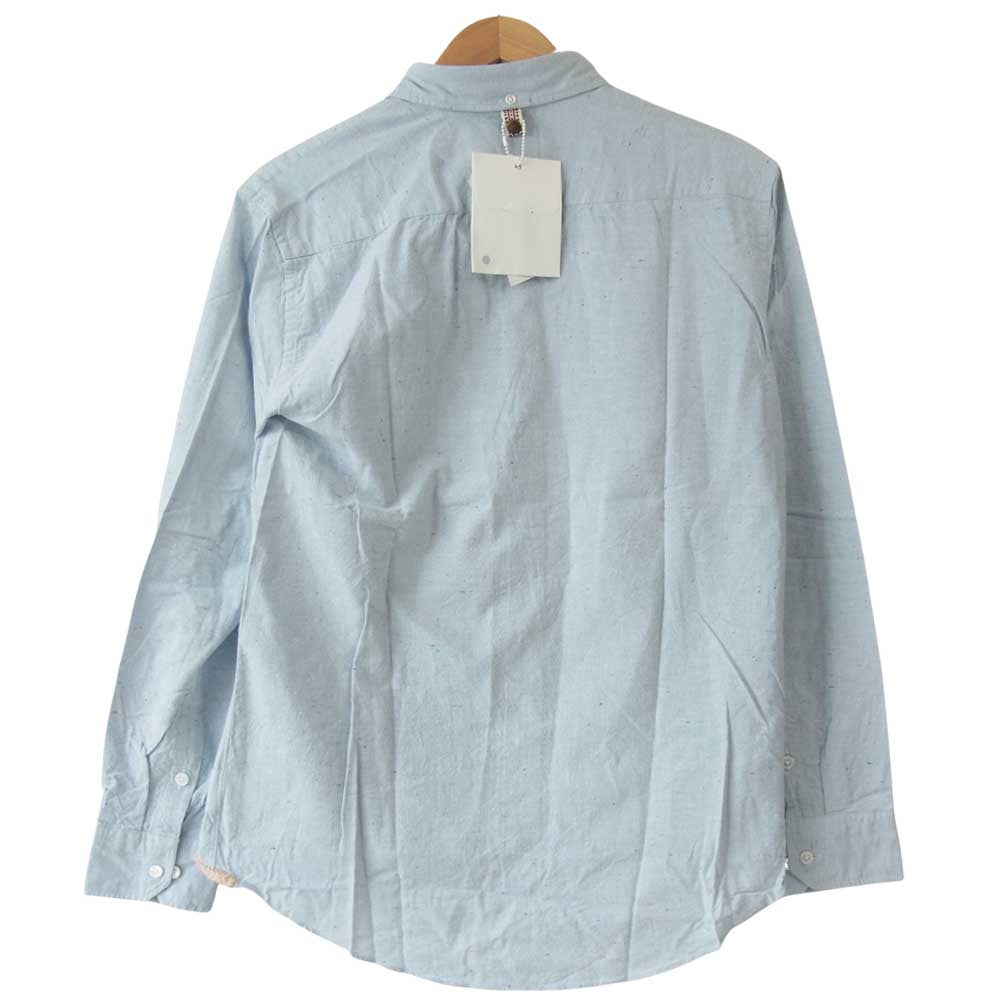 VISVIM ビズビム VS0001934-04 V+V OXFORD KUBA SHIRTS B.D ボタンダウン オックスフォード キューバ シャツ ブルー系 2【極上美品】【中古】