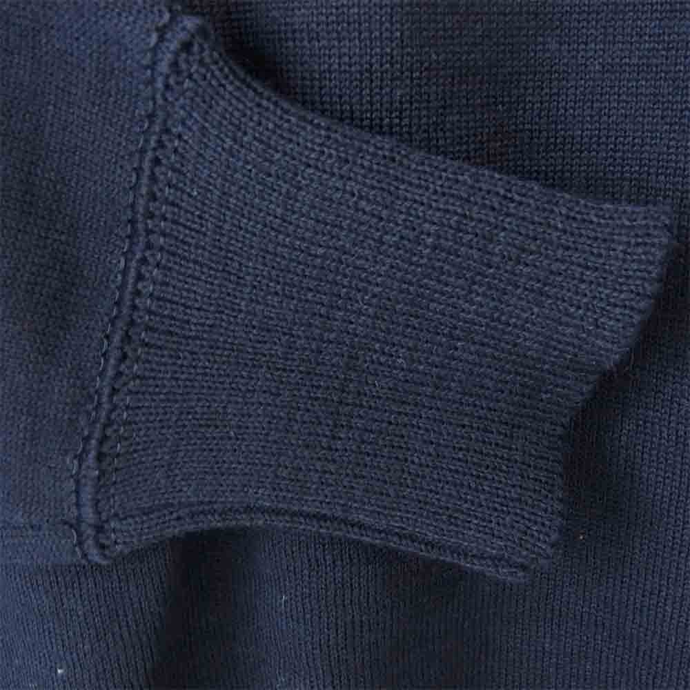 VISVIM ビズビム 15SS  0115105015002 CREW NECK SWEATER FR クルーネックニット ネイビー系 1【美品】【中古】