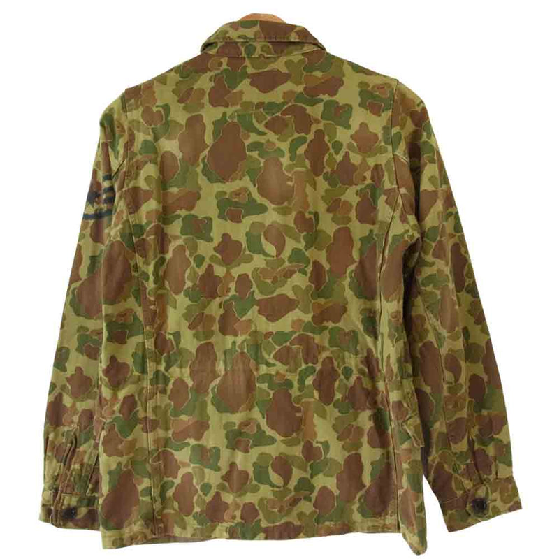 VISVIM ビズビム 15ss 0115105013022 ACHSE JACKET CAMO カモ ヘリンボーン ミリタリー ジャケット カーキ系 1【中古】