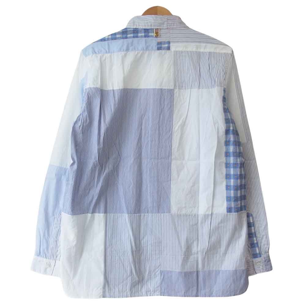 VISVIM ビズビム 0116105011023 LONG RIDER SHIRT L/S FLUX P.W ライダー シャツ ブルー系 4【新古品】【未使用】【中古】