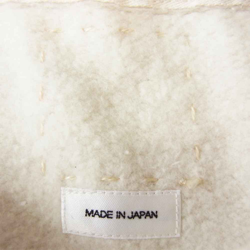 VISVIM ビズビム 19SS 0119105010021 JUMBO SWEAT L/S UNEVEN DYE ジャンボ スウェット アイボリー系 4【新古品】【未使用】【中古】