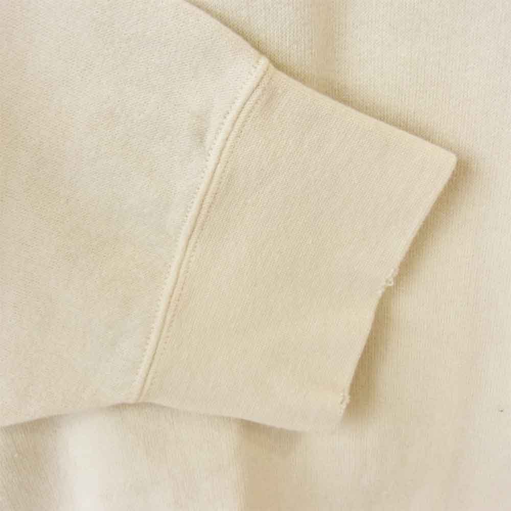 VISVIM ビズビム 19SS 0119105010021 JUMBO SWEAT L/S UNEVEN DYE ジャンボ スウェット アイボリー系 4【新古品】【未使用】【中古】
