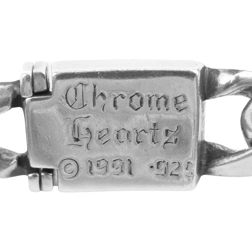 CHROME HEARTS クロムハーツ（原本無） 6LINK クロスリンク ブレスレット シルバー系【中古】