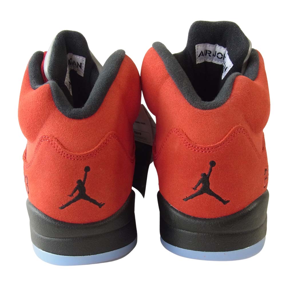 NIKE AIR JORDAN ナイキ ジョーダン DD0587-600 5 RETRO RAGING BULL VARSITY RED TORO BRAVO レトロ ハイ スニーカー レッド系 27.5【新古品】【未使用】【中古】
