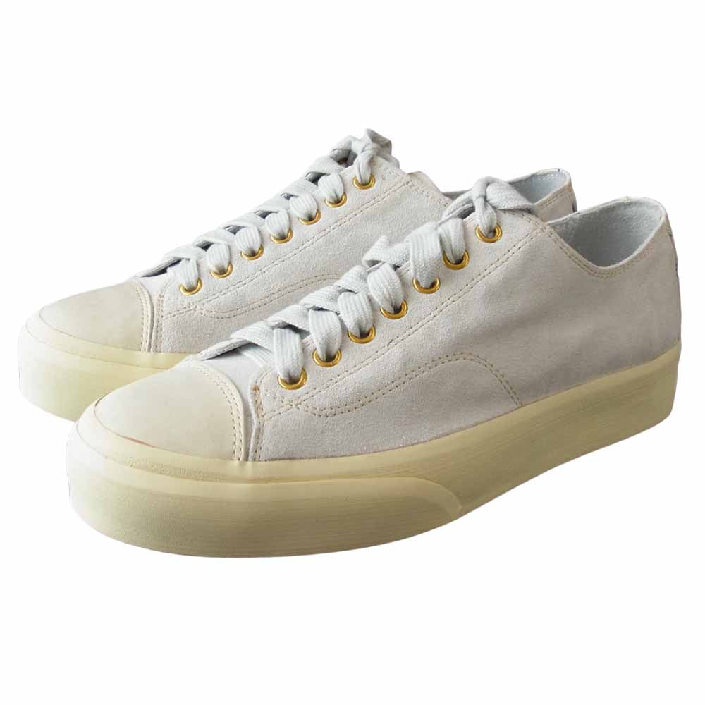 VISVIM ビズビム 14SS 0114102002006 Skagway Lo Folk ローカット スニーカー グレー系 8【新古品】【未使用】【中古】