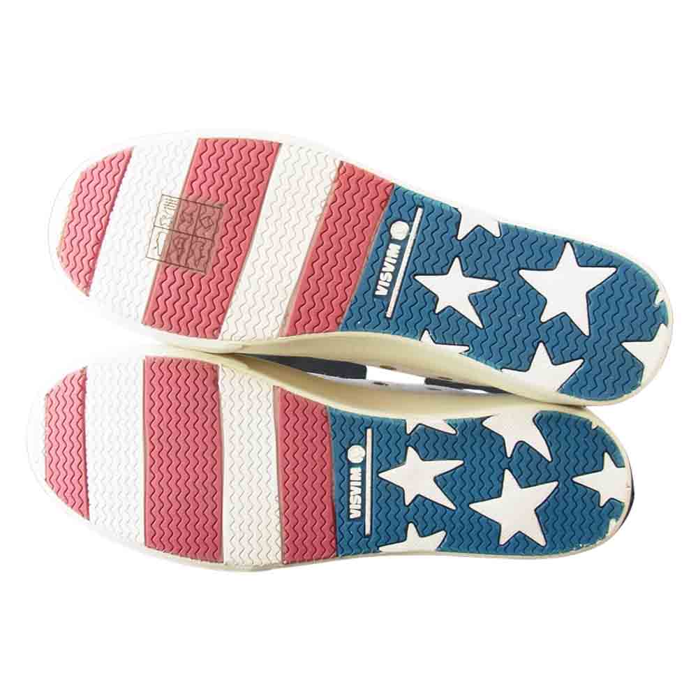 VISVIM ビズビム 14SS 0114102002006 Skagway Lo Folk ローカット スニーカー グレー系 8【新古品】【未使用】【中古】