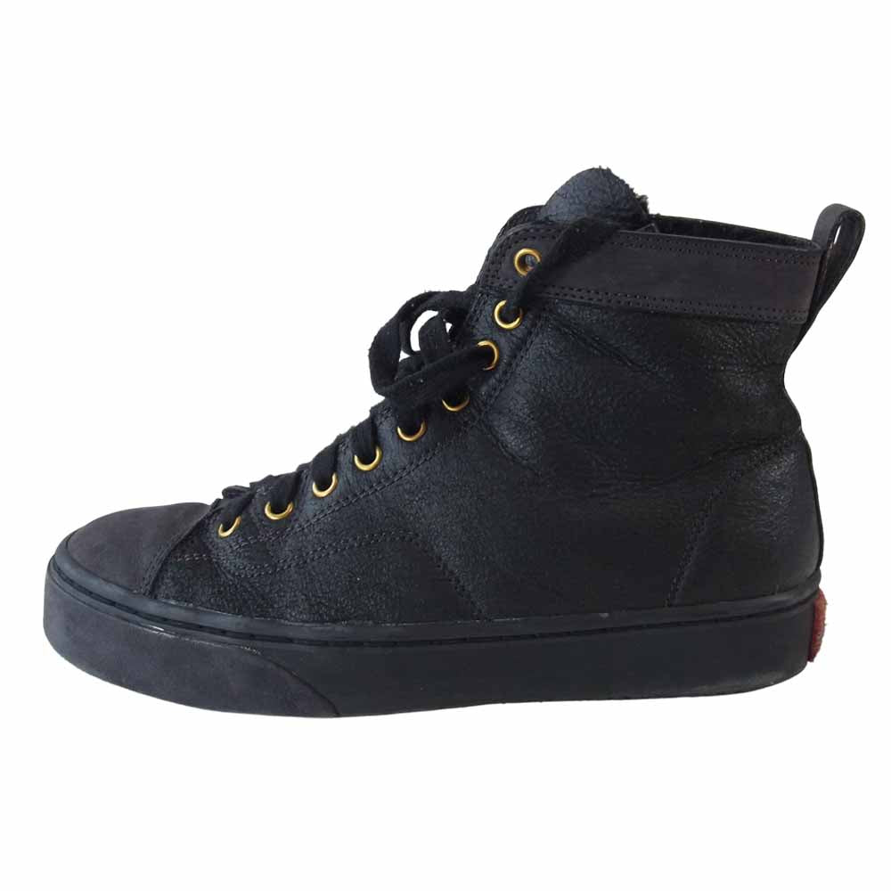 VISVIM ビズビム 14AW 0114202002008 Skagway Hi Folk ハイカット スニーカー ブラック系 8【中古】