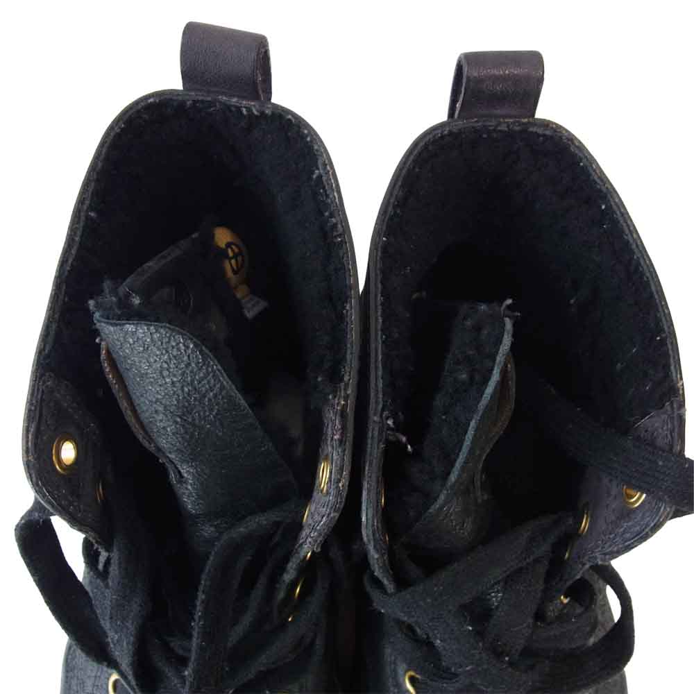 VISVIM ビズビム 14AW 0114202002008 Skagway Hi Folk ハイカット スニーカー ブラック系 8【中古】