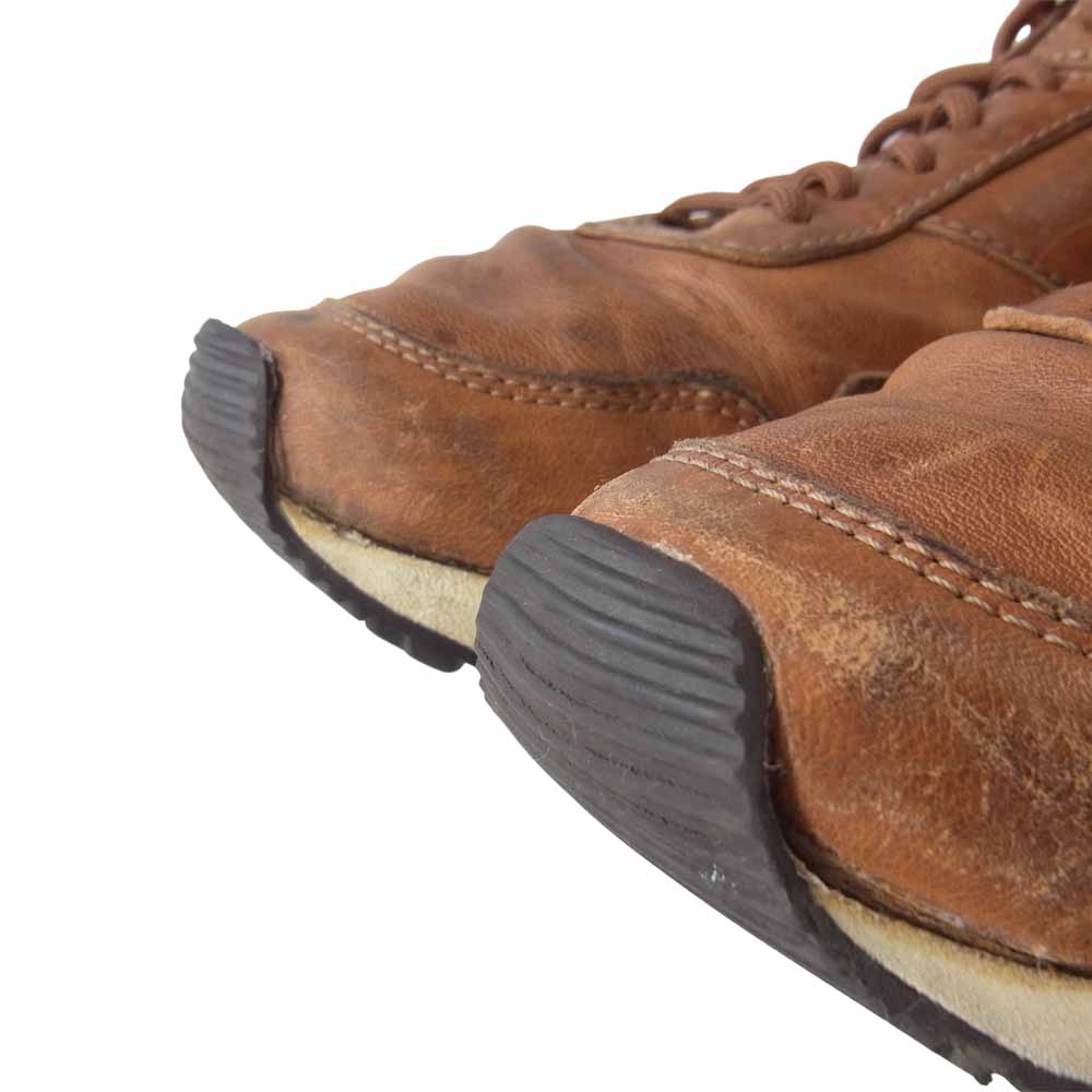 VISVIM ビズビム 0116201001004 ROLAND JOGGER HORSEHIDE ローランド ジョガー ホースハイド スニーカー ブラウン系 9【中古】