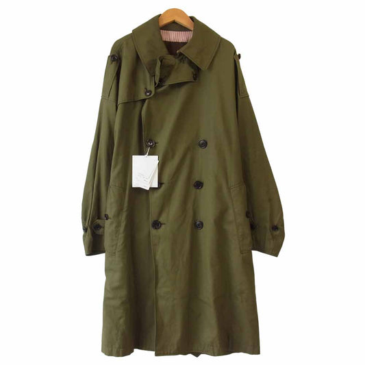 VISVIM ビズビム 0119205013010 DASHIELL TRENCH V トレンチコート カーキ系 1【中古】