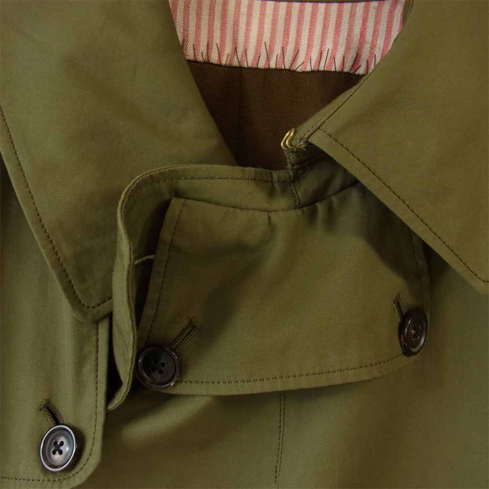 VISVIM ビズビム 0119205013010 DASHIELL TRENCH V トレンチコート カーキ系 1【中古】