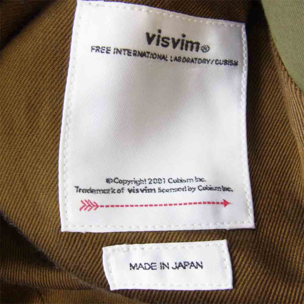 VISVIM ビズビム 0119205013010 DASHIELL TRENCH V トレンチコート カーキ系 1【中古】