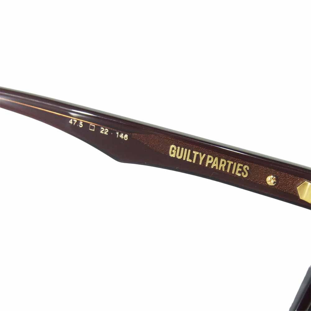 WACKO MARIA ワコマリア NATIVESONS-WM-EM02-B NATIVESONS ネイティブサンズ KOWALSKI サングラス ブラック系 47.5□22-146【美品】【中古】