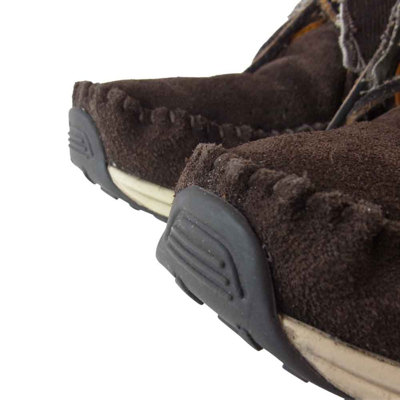 VISVIM ビズビム 13AW 0113201001006 FBT CORDUROY BROWN モカシン コーデュロイ ブーツ ブラウン系 8【中古】