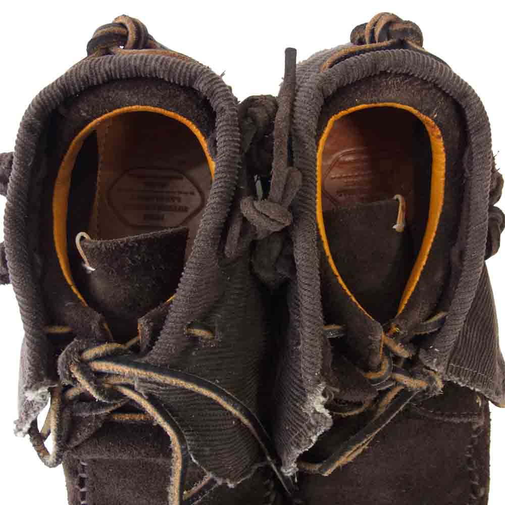 VISVIM ビズビム 13AW 0113201001006 FBT CORDUROY BROWN モカシン コーデュロイ ブーツ ブラウン系 8【中古】