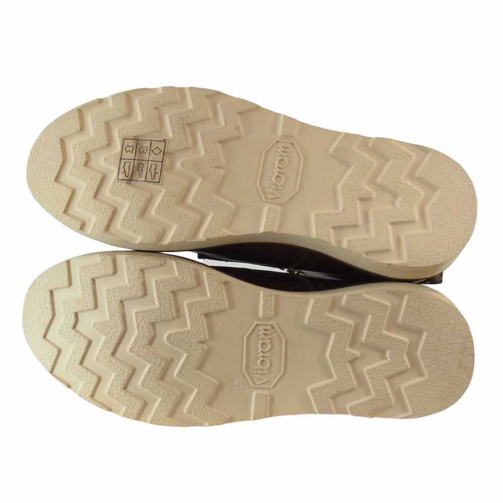 VISVIM ビズビム ARMIGER BOOTS FOLK レザー ブーツ ブラウン系 9.5【極上美品】【中古】