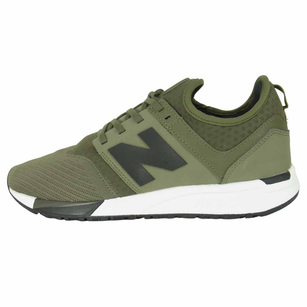 NEW BALANCE ニューバランス MRL247OL ローカット スニーカー カーキ系 27cm【極上美品】【中古】