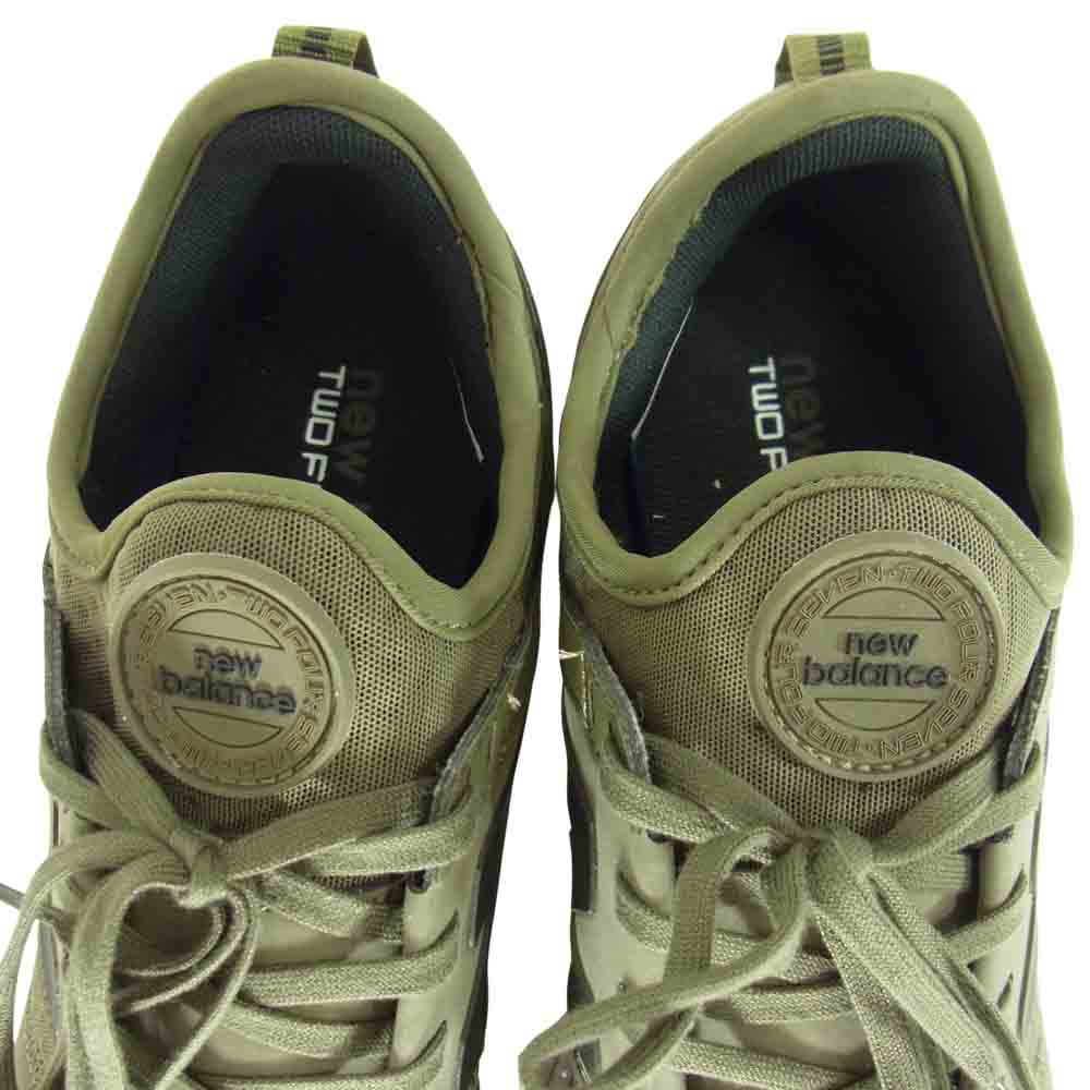 NEW BALANCE ニューバランス MRL247OL ローカット スニーカー カーキ系 27cm【極上美品】【中古】