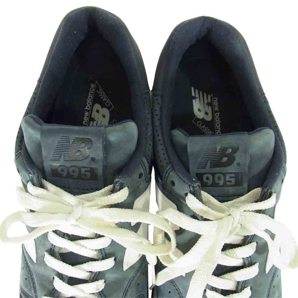 NEW BALANCE ニューバランス M995DNN USA製 ローカット スニーカー ネイビー系 27cm【美品】【中古】